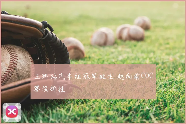 玉环站汽车组冠军诞生 赵向前COC赛场折桂